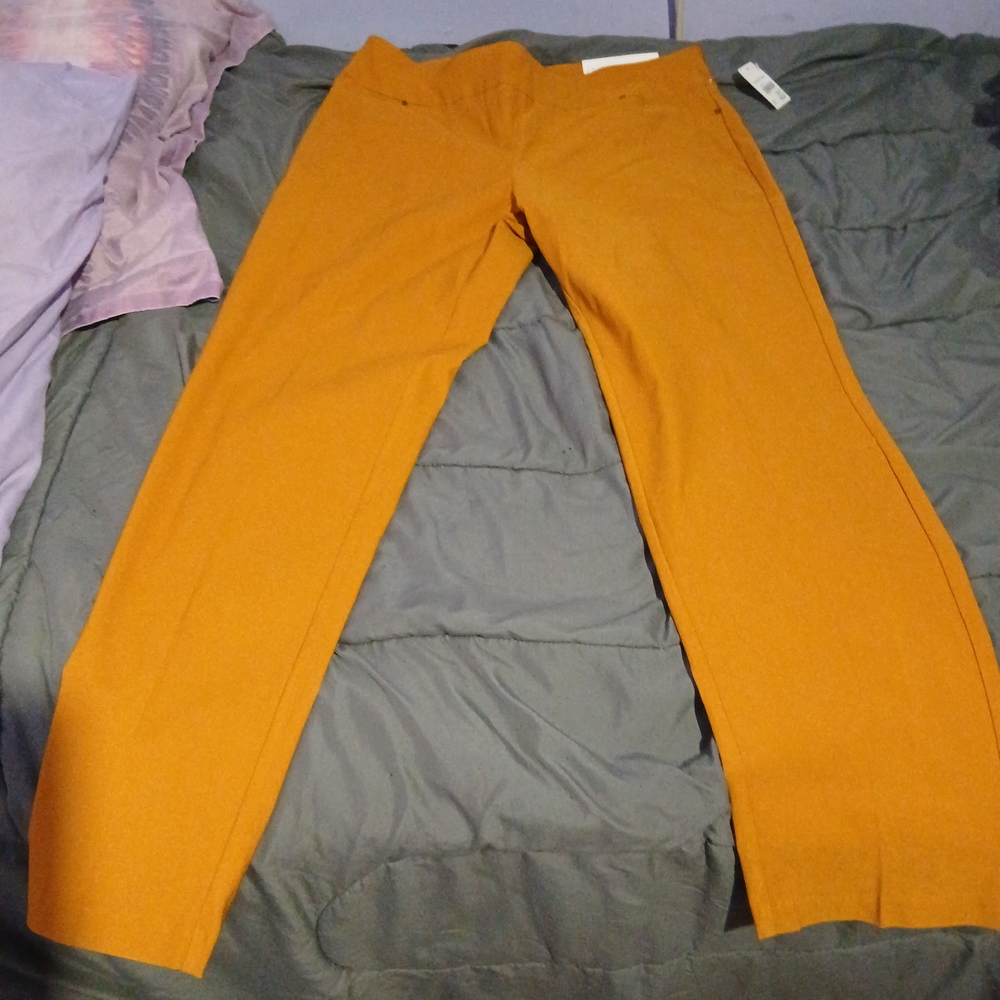 Stylish Orange Pants